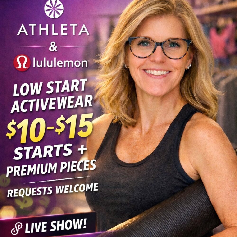 LIVE SHOW * Low Start Activewear * Athleta * Lululemon * Requests